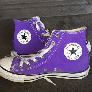 Purple Converse